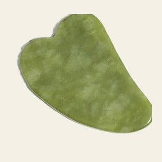 Gua Sha aus echter Jade